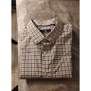 hart schaffner marx button up shirt Long Sleeve XL NWOT